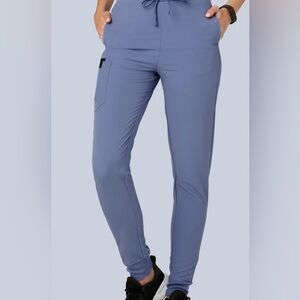 Mandala High Waisted Joggers- Periwinkle